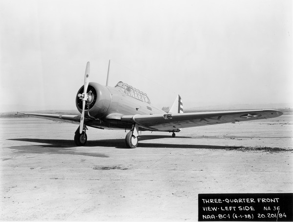USAF North American Aviation BC-1  37-416