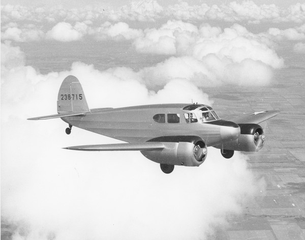 USAF Cessna   AT-17B  42-38715