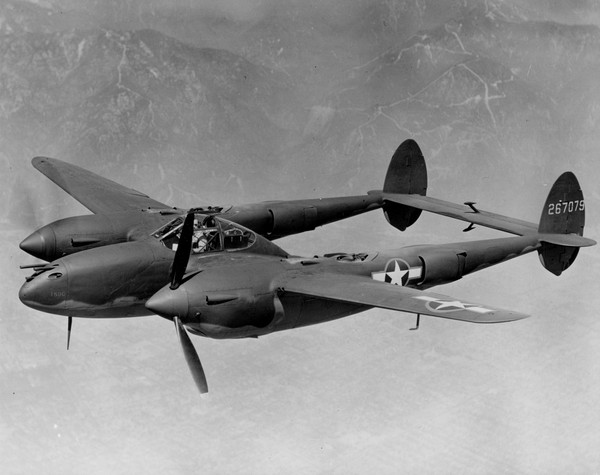 USAF Lockheed P-38H Lightning 42-67079
