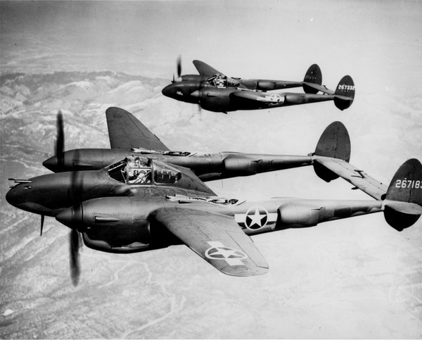 USAF Lockheed P-38H Lightning 42-67183