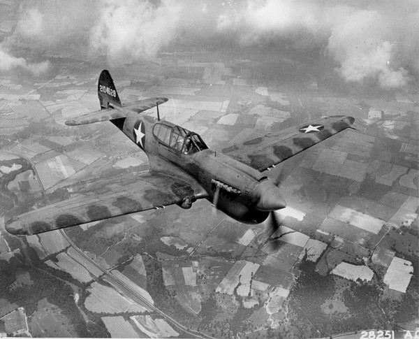 USAF Curtiss P-40N-1 Warhawk 42-104528