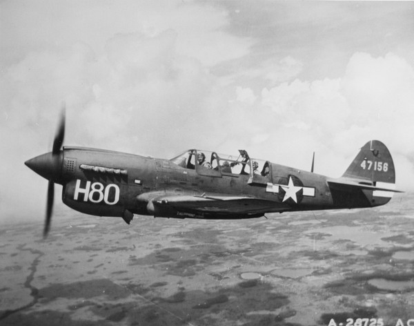USAF Curtiss TP-40N Warhawk 44-7156