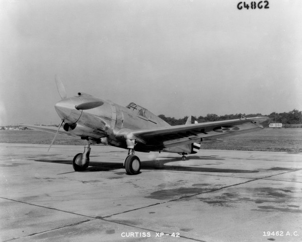 USAF Curtiss XP-42  38-4