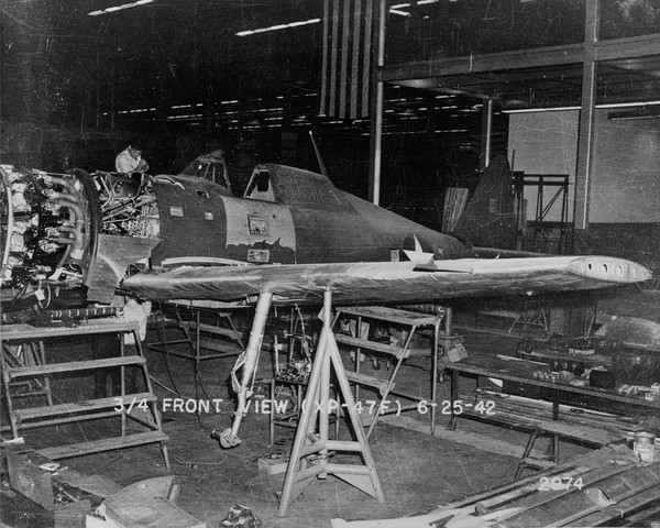 USAF Republic XP-47F Thunderbolt 41-5938