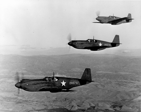 USAF North American Aviation A-36A Mustang 42-83707