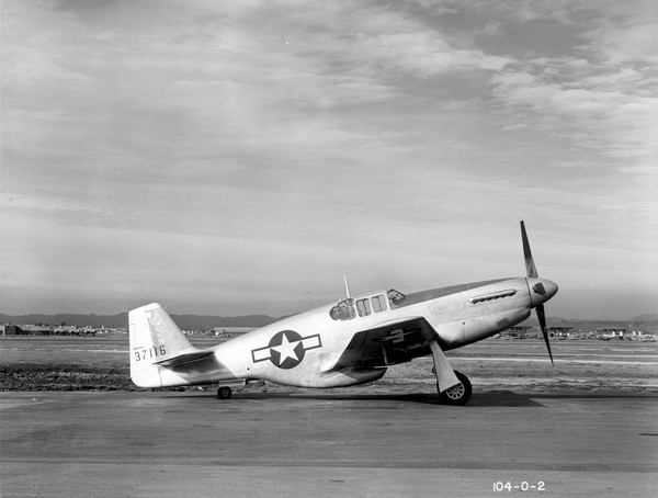 USAF North American Aviation P-51B Mustang 43-7116