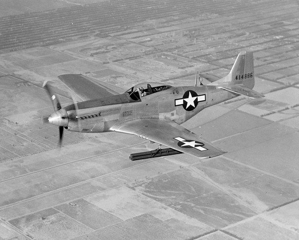 USAF North American Aviation P-51D Mustang 44-14886