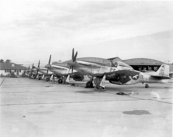 USAF North American Aviation P-51D Mustang 44-74556