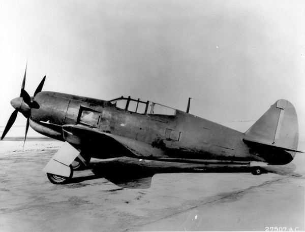 USAF Curtiss XP-60  41-35873