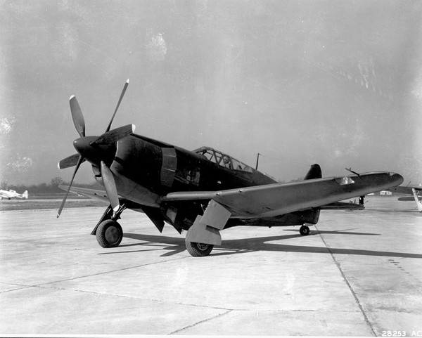 USAF Curtiss XP-60C  42-79424