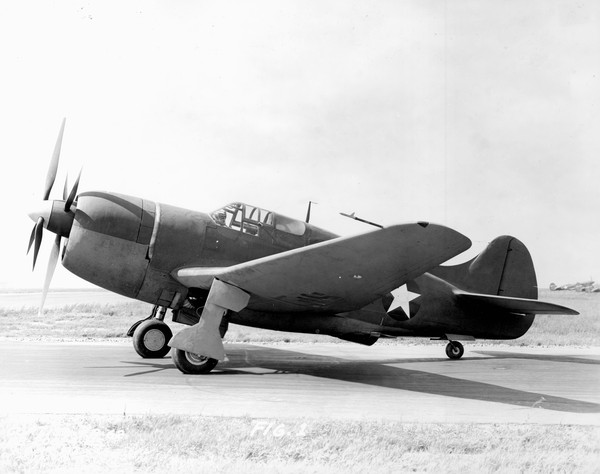USAF lockheed XP-62  41-35873