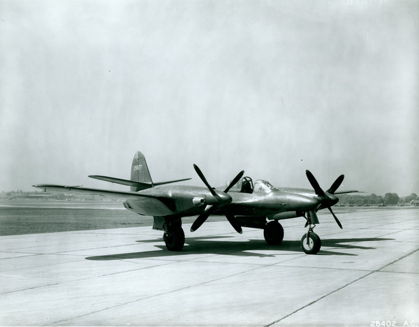USAF McDonnell XP-67  42-11677