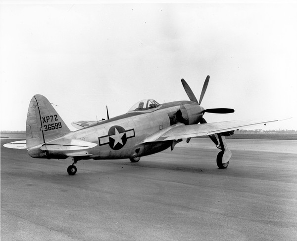 USAF Republic XP-72  43-6599