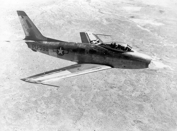USAF North American Aviation XF-86 Sabre 45-59598