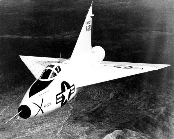 USAF Convair   XF-92A  46-682