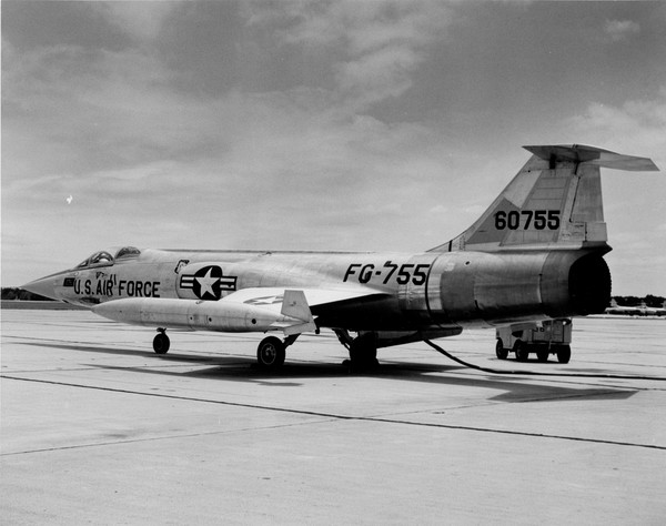 USAF Lockheed F-104A Starfighter 56-9755