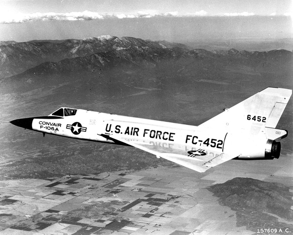 USAF Convair   F-106A  56-452