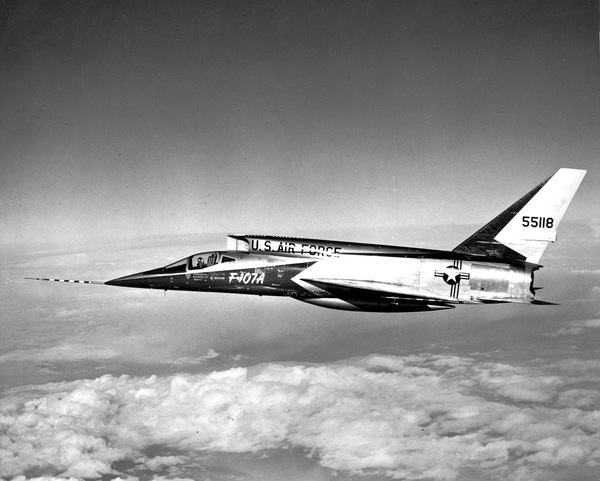 USAF North American Aviation YF-107A  55-5118